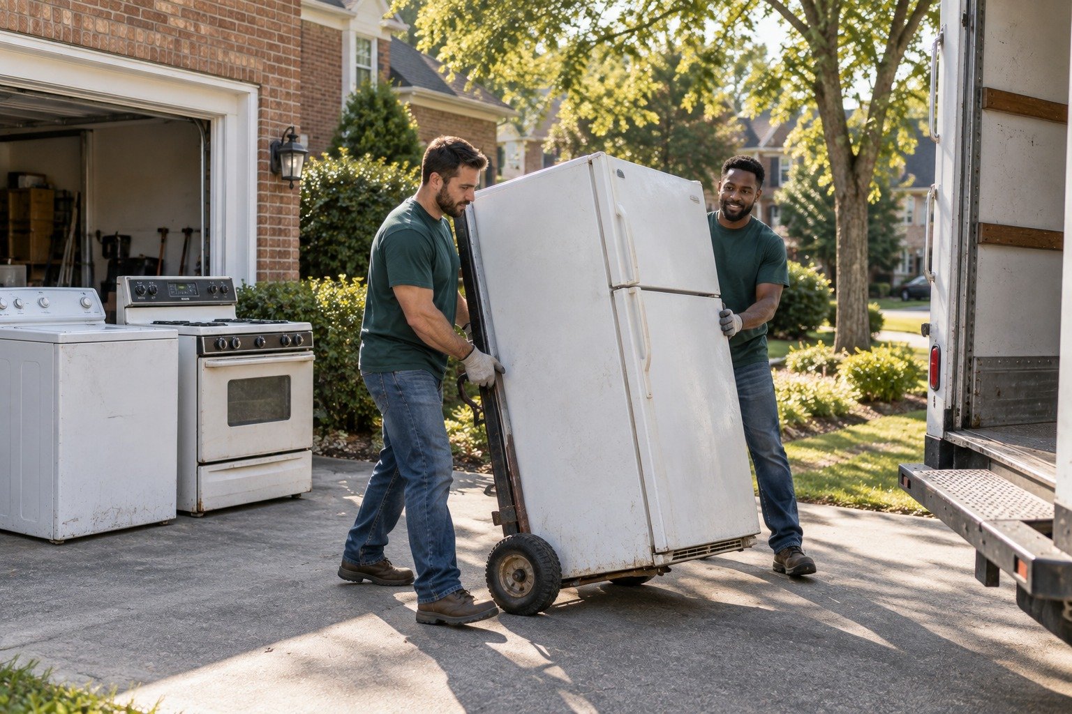 Appliance removal by Arete Junk Removal